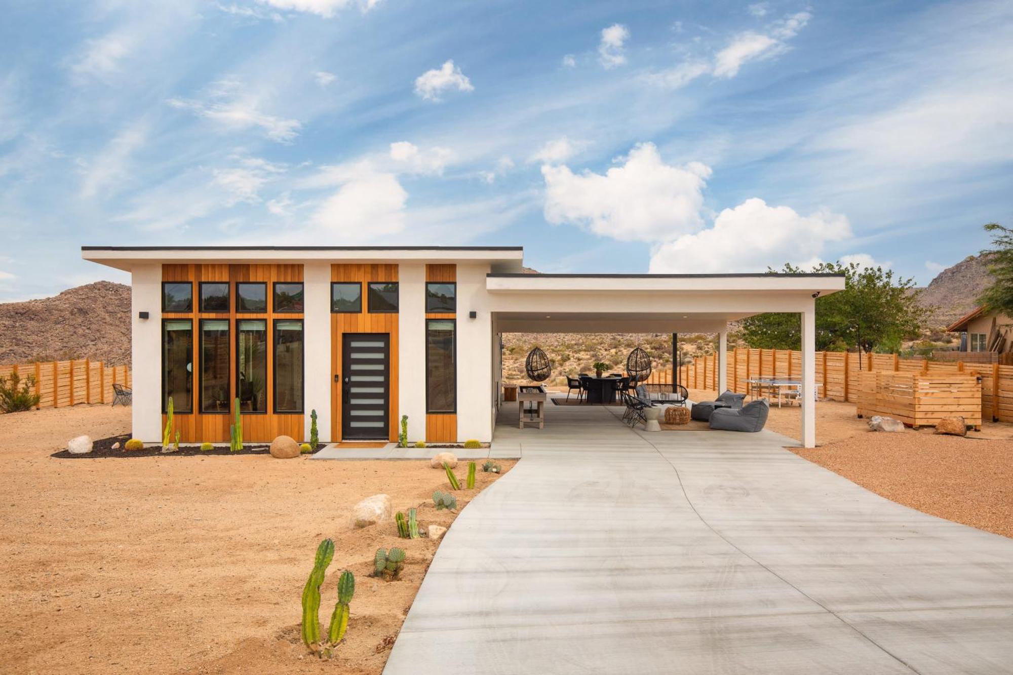 Chicory By Avantstay Modern Desert Retreat W Hot Tub Joshua Tree Exterior foto